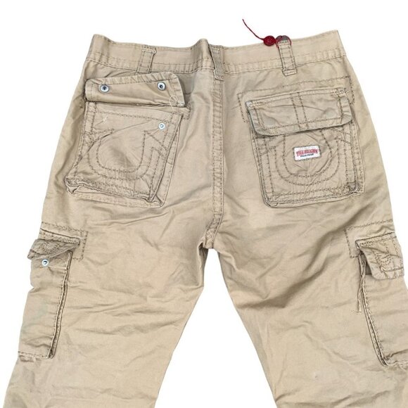 VINTAGE True Religion Cargo Pants Size 34 - Picture 2 of 8